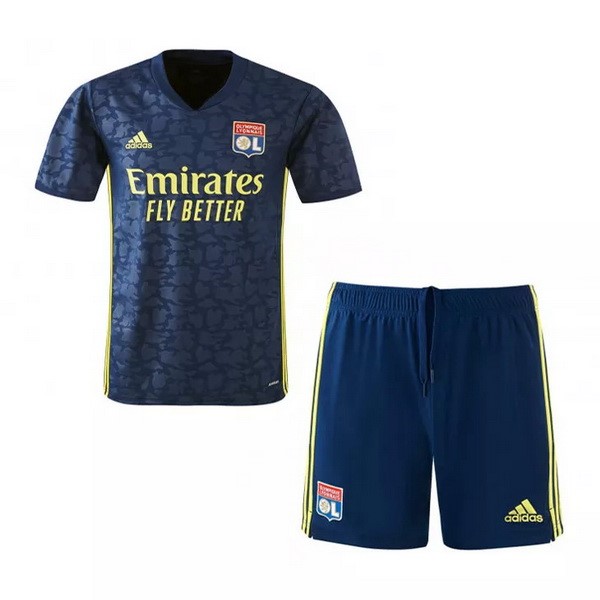 Camiseta Lyon Tercera equipo Niños 2020-21 Azul